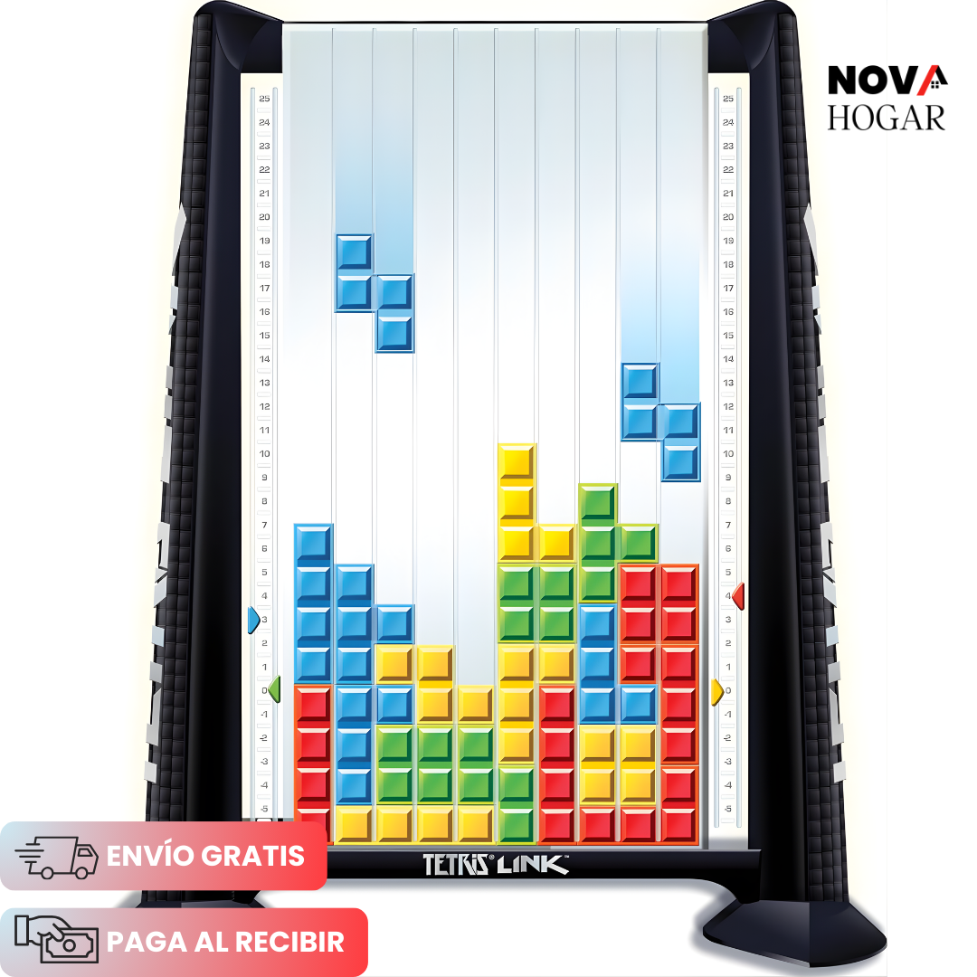 LogicStack™ Rompecabezas Interactivo 3D tipo Tetris