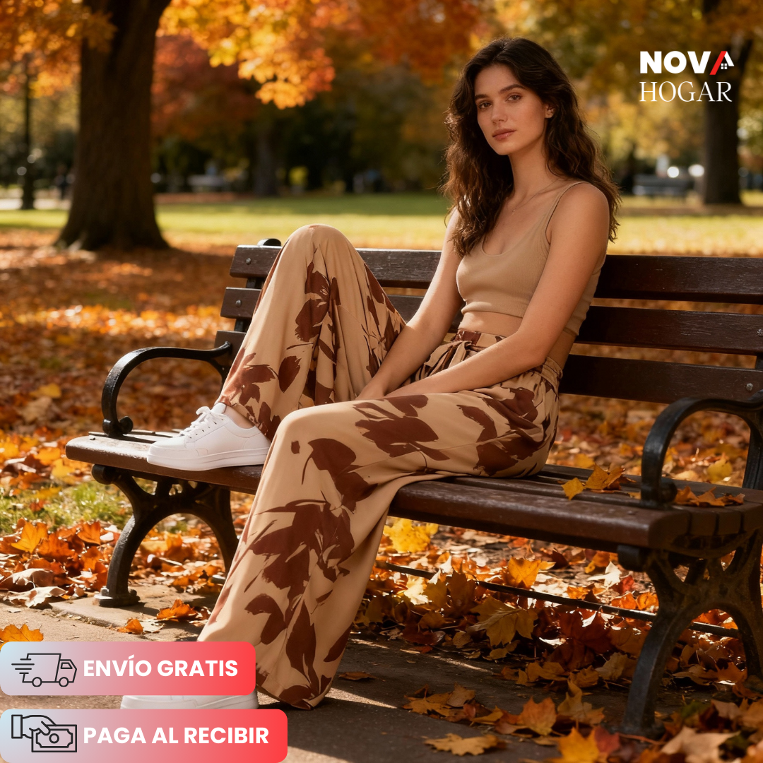 SoftFlow™ Pantalón Holgado Estilo Versátil