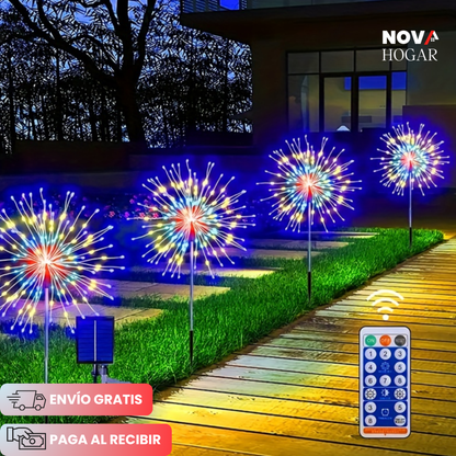 2x1 StarBloom™ Luces Solares de Fuegos Artificiales