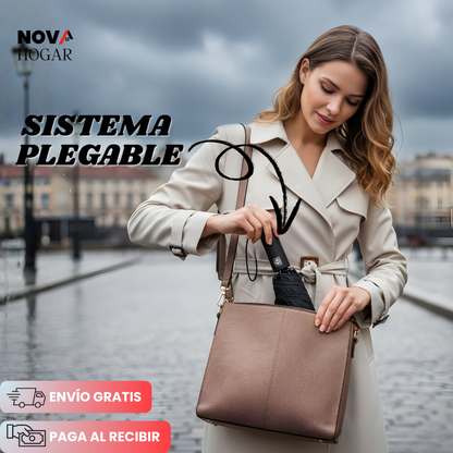 SkyShield Fold™ Sombrilla Extragrande Reforzada 120 cm