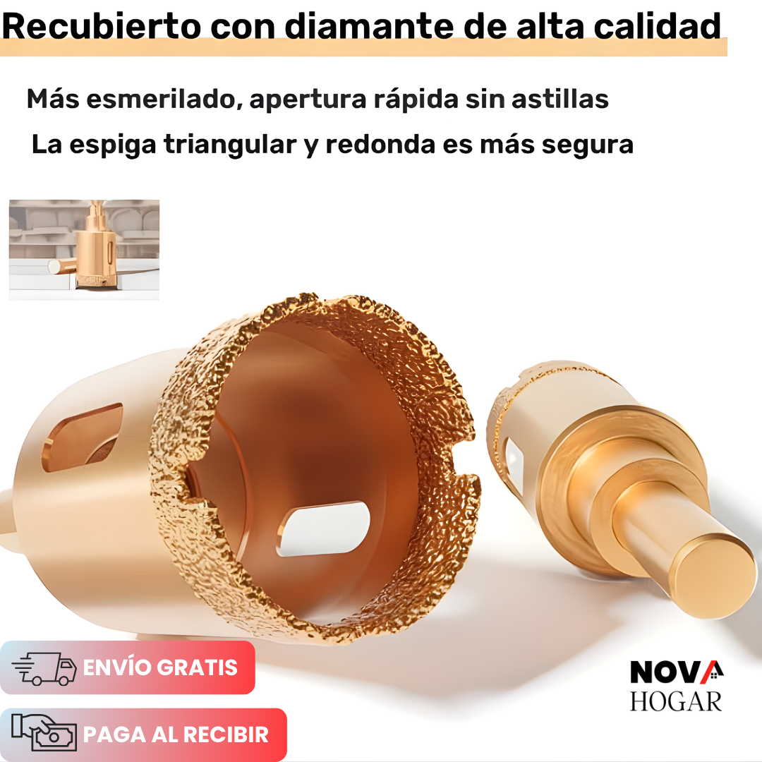 SureDrill™ Kit Profesional De Brocas Diamantadas