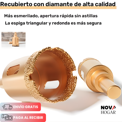 SureDrill™ Kit Profesional De Brocas Diamantadas