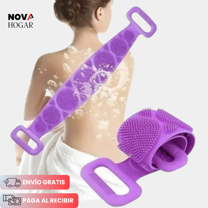 2x1 ScrubFlex™ Banda de Baño Exfoliante para Cuidado de Piel