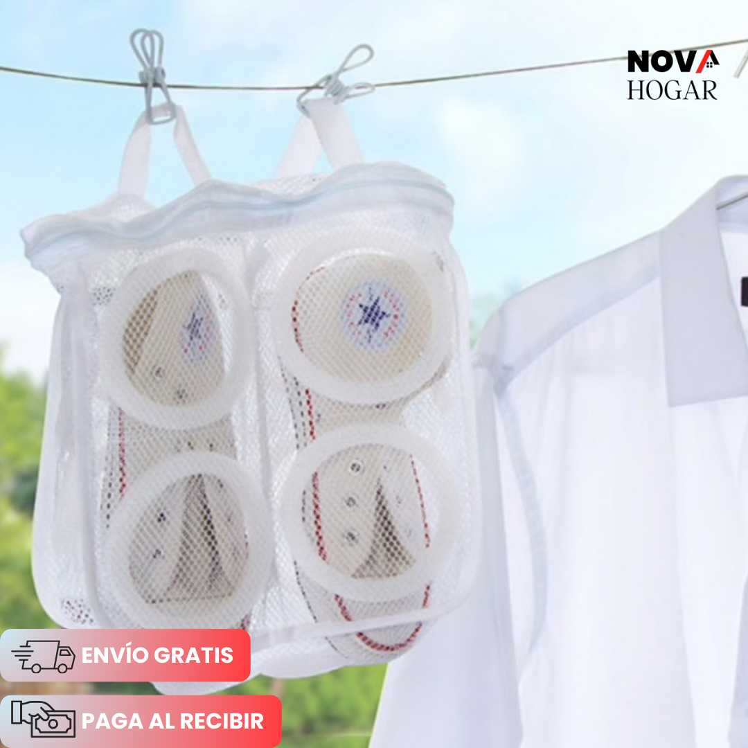 2x1 WashSneak™ Bolsa Protectora para Lavar Calzado