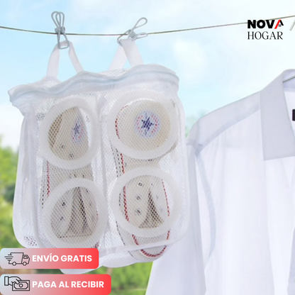 2x1 WashSneak™ Bolsa Protectora para Lavar Calzado