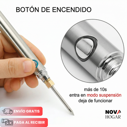 SolderFree™ Cautín Inalámbrico Recargable USB + Estaño de Regalo