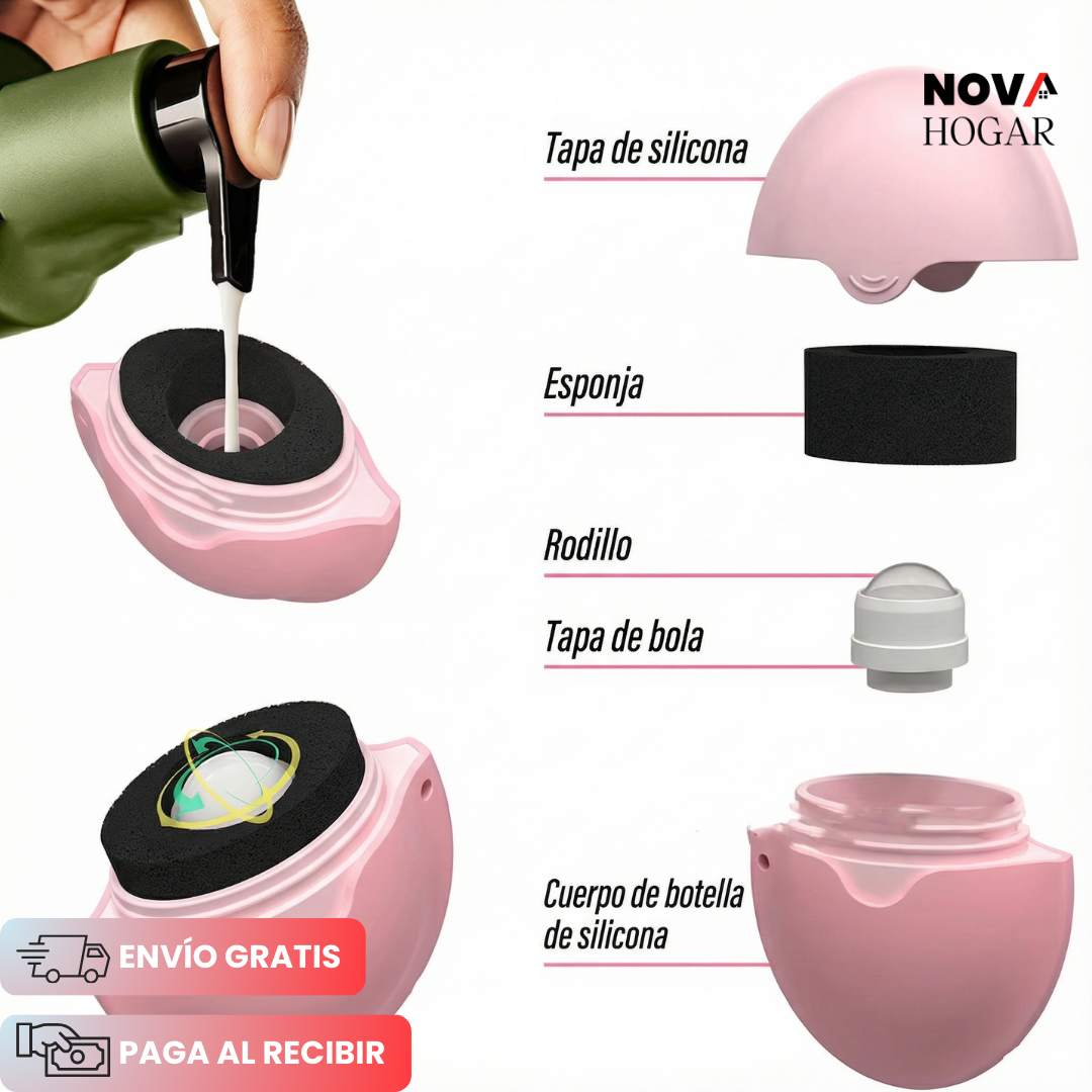 SunRoller™ Aplicador de Protector Solar Portátil