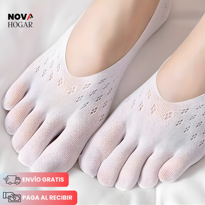 Set x5 ToeSoothe™ Calcetines Ortopédicos de Alivio para Juanetes