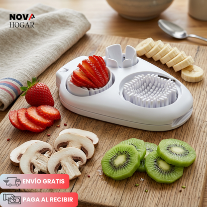 PerfectSlice™ Cortador Rápido para Huevos y Ensaladas