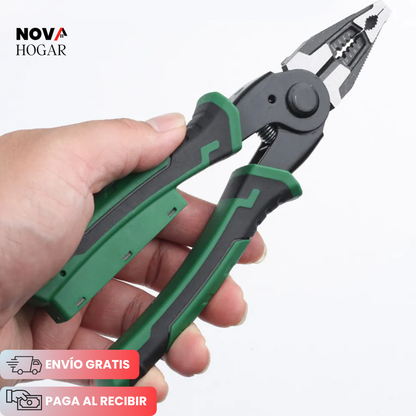 VoltGuard™ Alicate 6 En 1 Con Probador Integrado