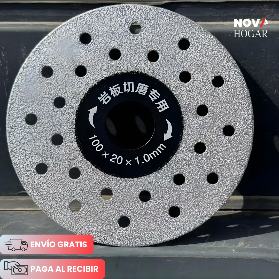 2x1 BladeEdge™ Disco Poroso para Corte Cerámico de 4"