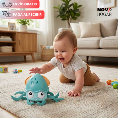 SquidZoom™ Calamar Luminoso Musical Interactivo