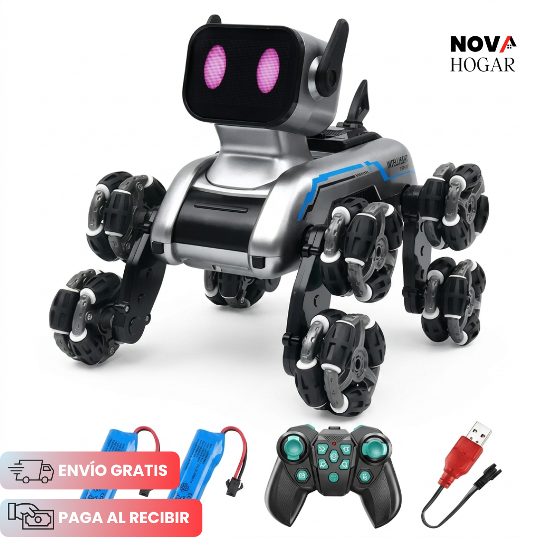 BuddyBot™ Perro Robot Acrobático Con Control Remoto