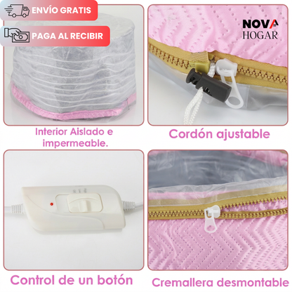 ThermaCuti™ Gorro Térmico para Tratamiento Capilar