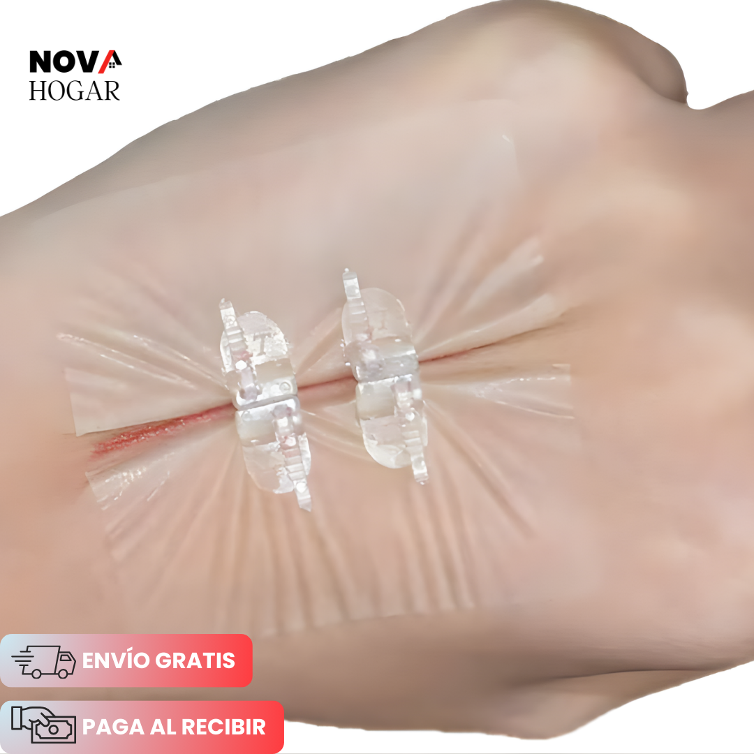 MedZip™ Pack x8 Parche de Sutura Adhesiva para Heridas