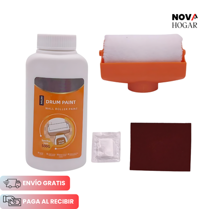 PaintFix™ Rodillo Portátil para Reparación Rápida de Pintura