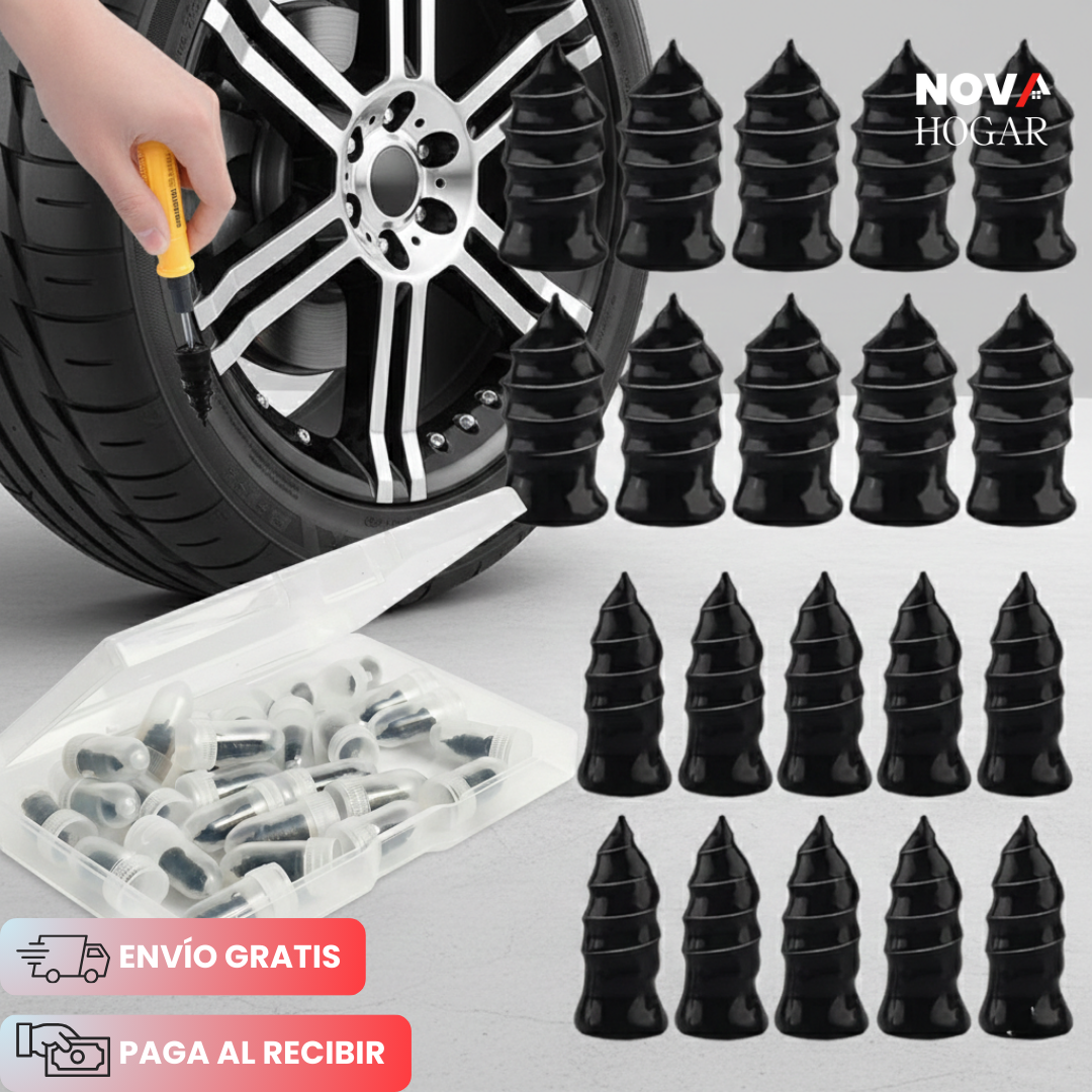 QuickSeal™ Kit x20 Tornillos Autosellantes para Pinchazos