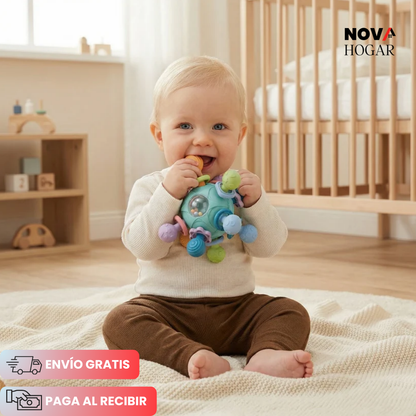 SensGlee™ Mordedor y Sonajero Sensorial Infantil