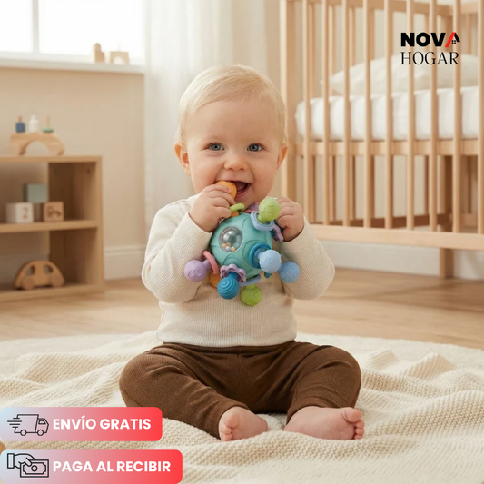 SensGlee™ Mordedor y Sonajero Sensorial Infantil