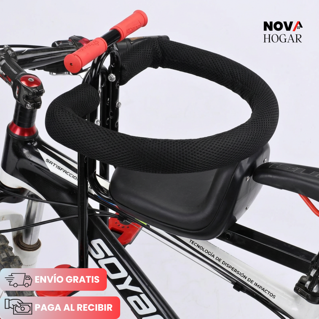 SafeRide™ Asiento Seguro para Bicicleta Infantil.