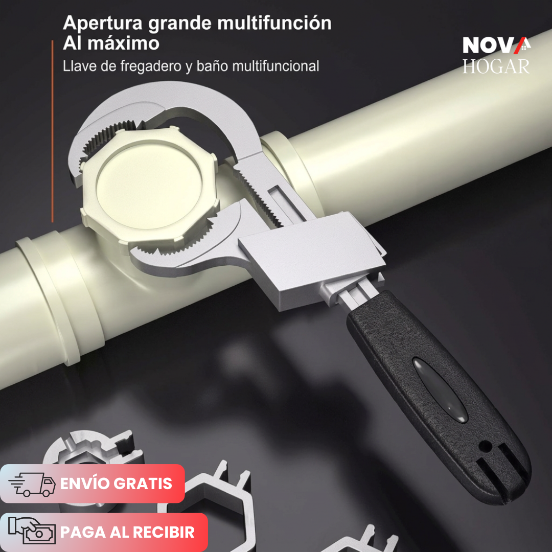SwiftReach™ Llave Ajustable Multifuncional para Plomería