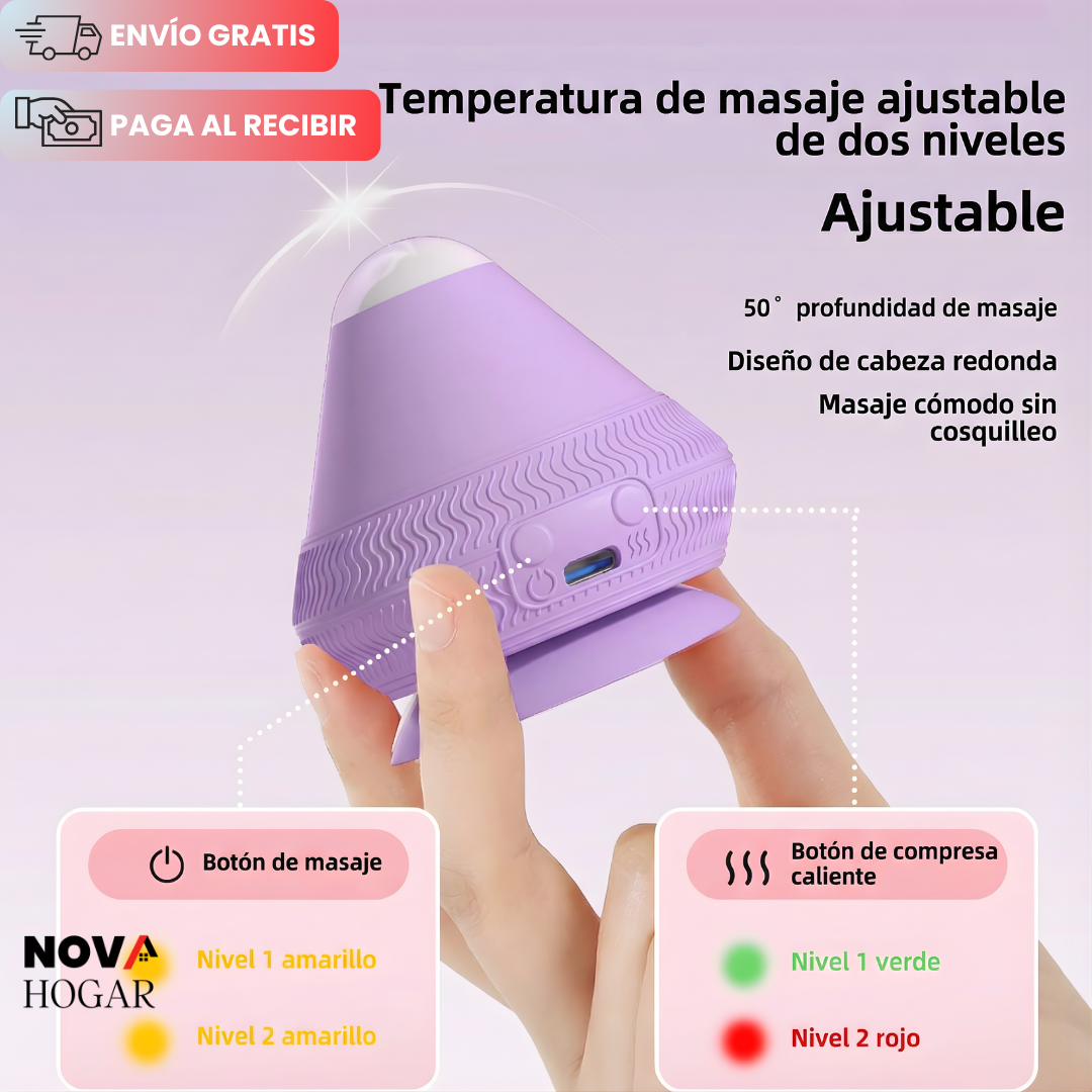 HeatCore™ Bola De Masaje Térmica y Vibración