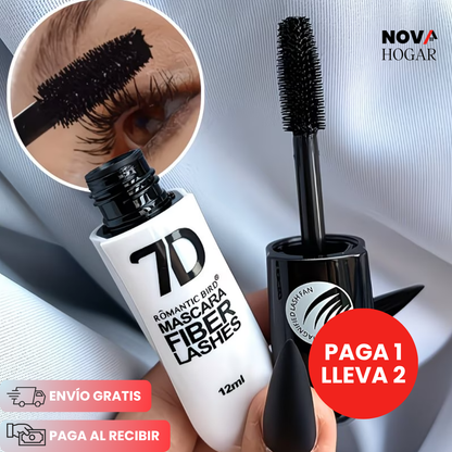 2x1 7D Lash™ Máscara de Fibras para Pesañas De Efecto Impactante