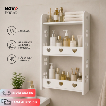 DecoTier™ Estante Organizador De Baño Triple
