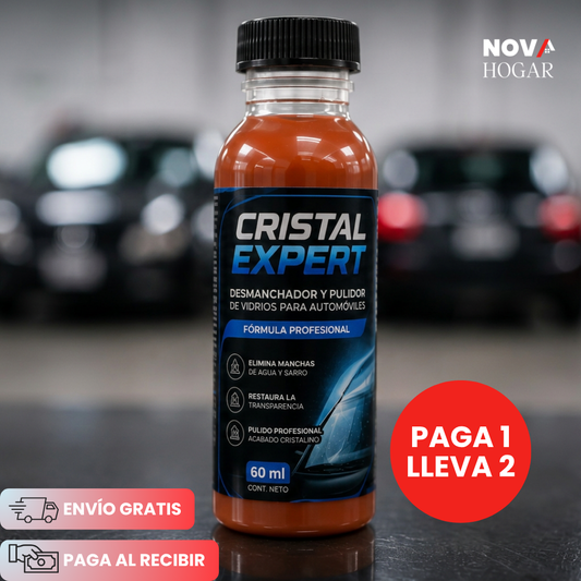 2x1 CrystalExpert™ Desmanchador de Vidrios Profesional