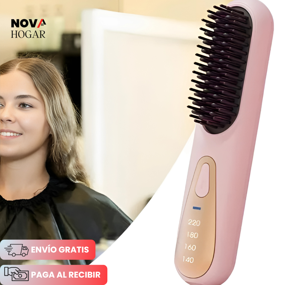LissOn™ Cepillo Alisador Portátil Recargable