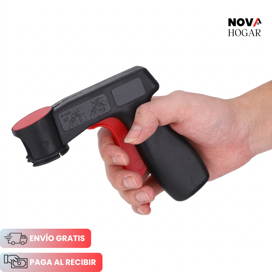 2x1 SprayMaster™ Pistola Adaptadora Para Aerosoles Profesional