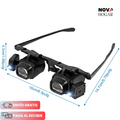 FocusPro™ Gafas Lupa Para Reparación Detallada