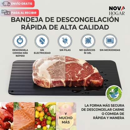 QuickDefrost™ Tabla de Descongelación Rápida y Segura