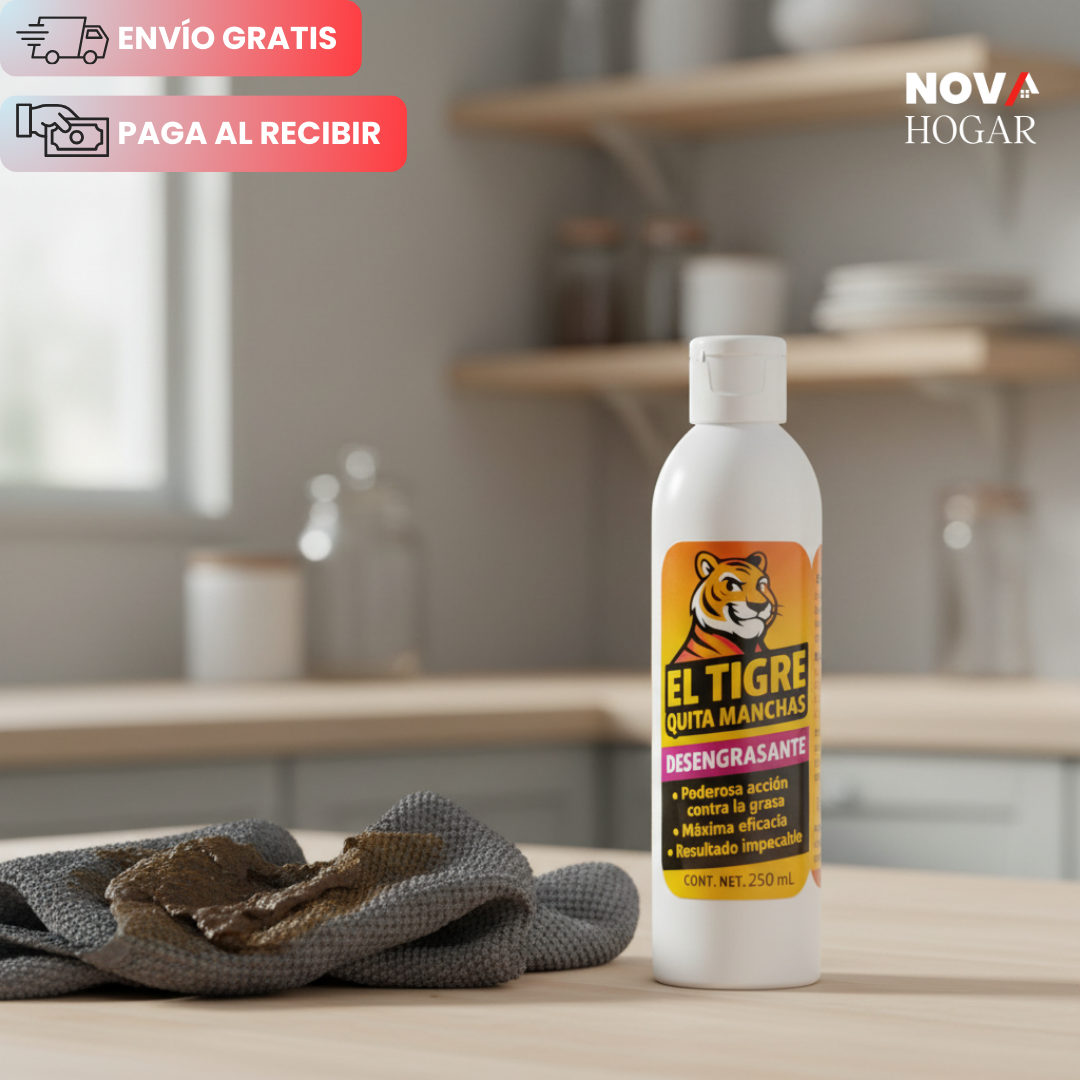 3x1 El Tigre™ Desengrasante Multiusos Quita Manchas