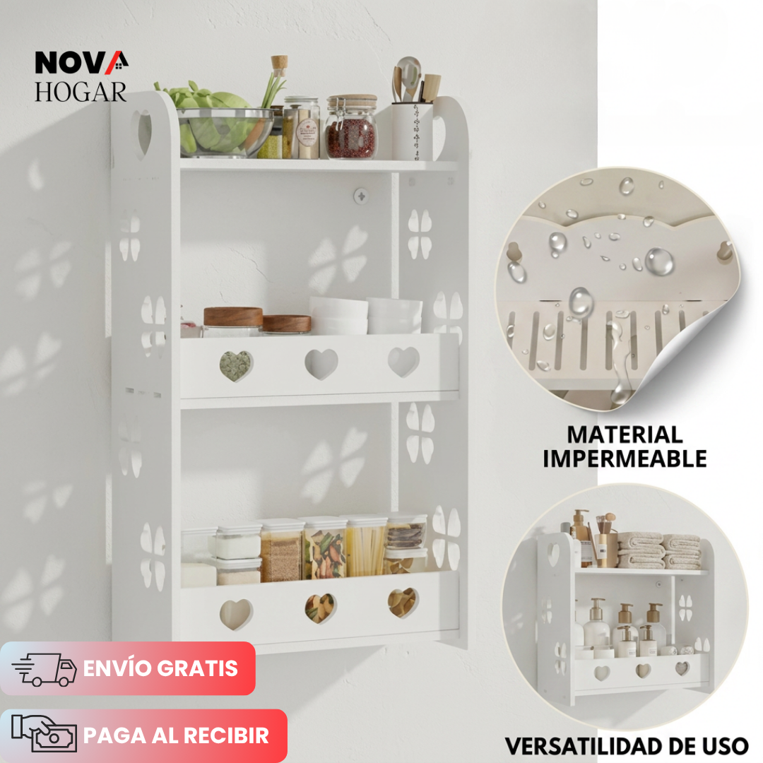 DecoTier™ Estante Organizador De Baño Triple