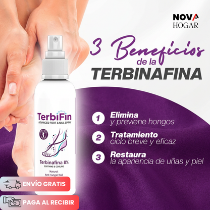 TerbiFin Clinical™ Spray Antifúngico de Acción Médica