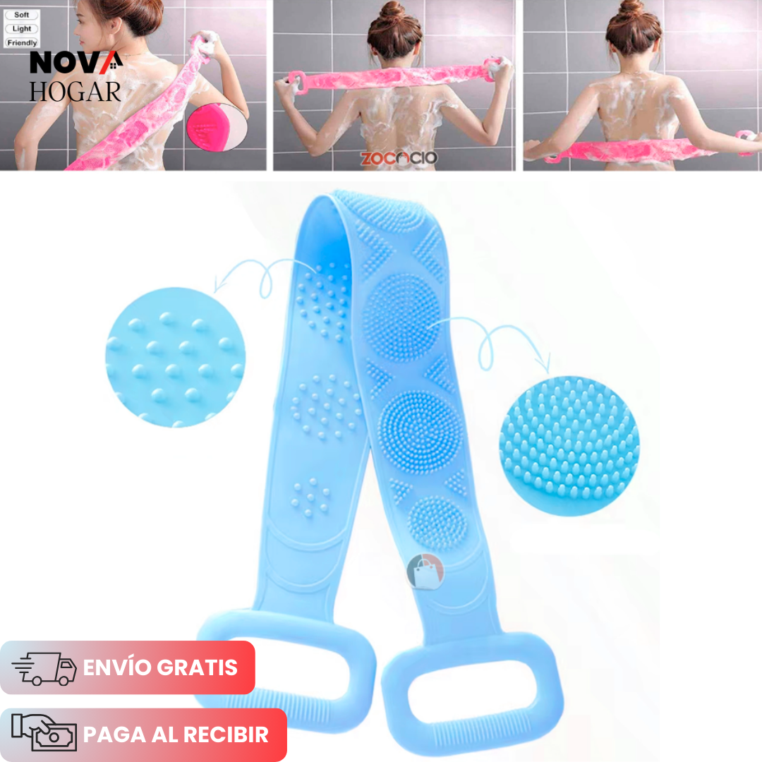 2x1 ScrubFlex™ Banda de Baño Exfoliante para Cuidado de Piel