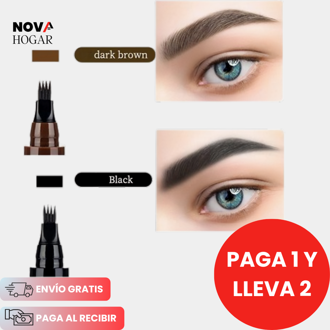 2x1 BrowInk™ Lápiz Microblading para Cejas Perfectas