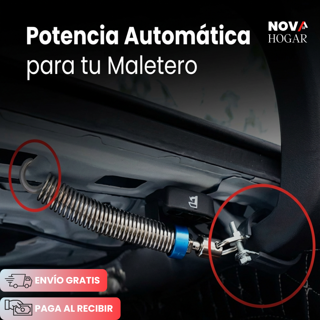 AutoLift™ Resorte Para Apertura Automática De Maletero