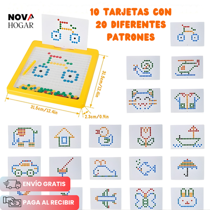 PixelPop™ Pizarra de Dibujo Magnético