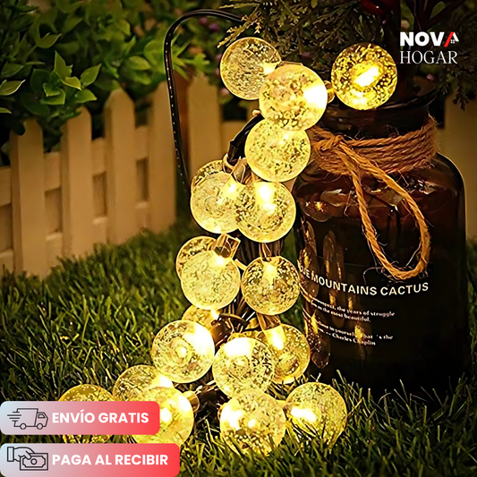BubbleLights™ Esferas Solares (7.5 Metros)