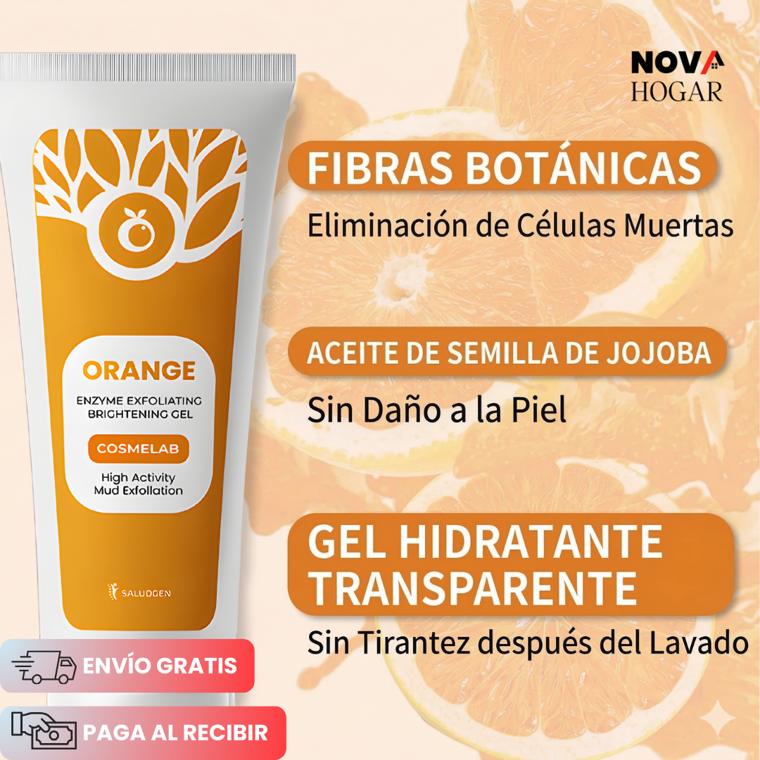 OrangeExfol™ Gel de Naranja Exfoliante y Renovador