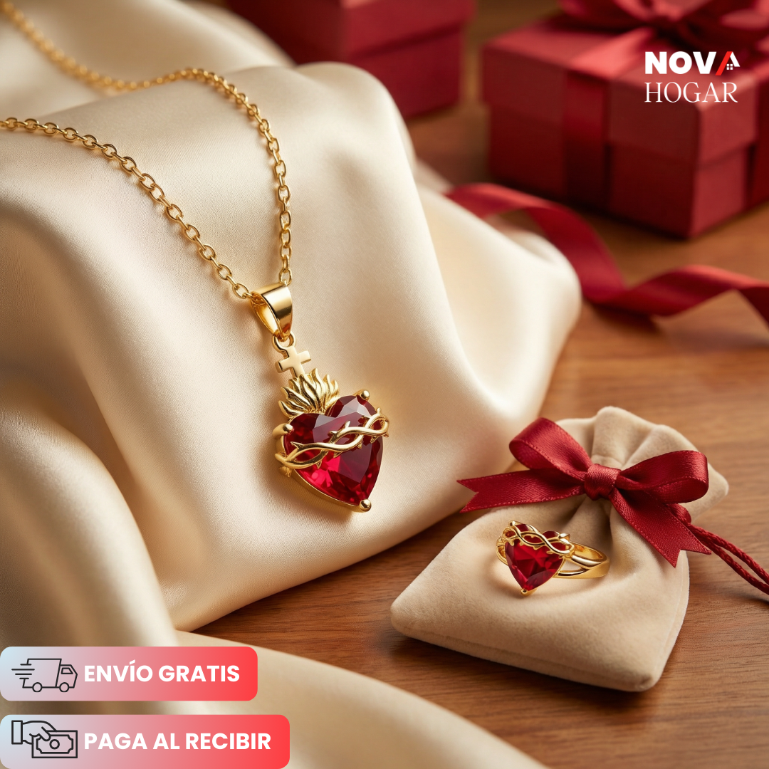 SacredFaith™ Hermoso Set Sagrado Corazón