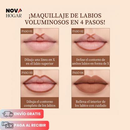 LipDefine™ Set X10 Delineadores Labiales de Larga Duración