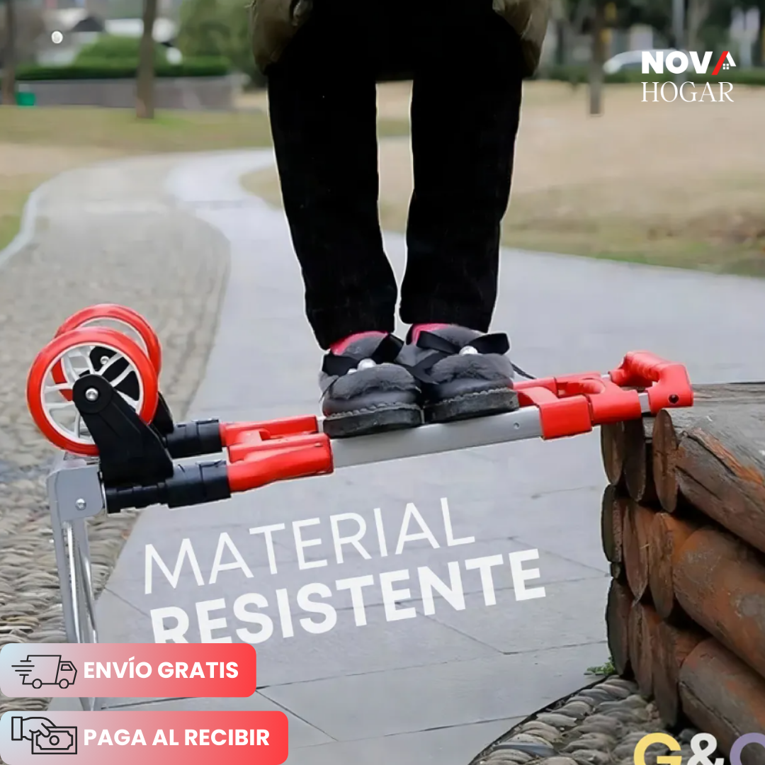 GripHauler™ Carretilla Plegable Ultra Resistente