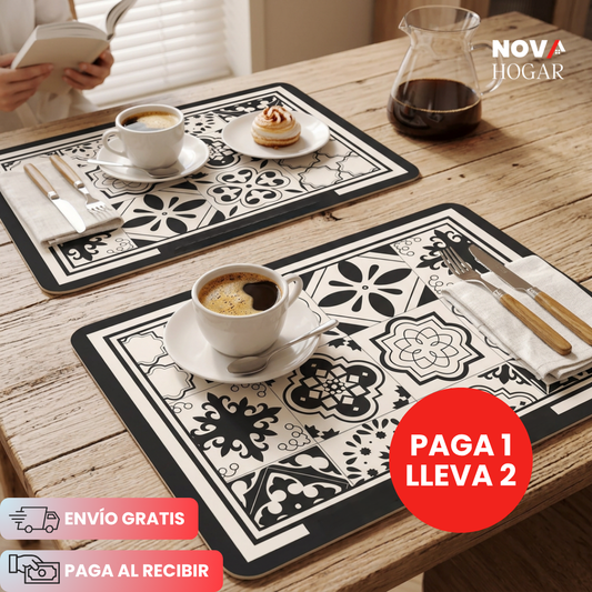 2x1 RetroDry™ Alfombrilla Absorbente Con Estilo Retro