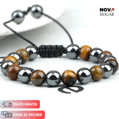 VitalGem™ Pulsera de Hematita y Ojo de Tigre