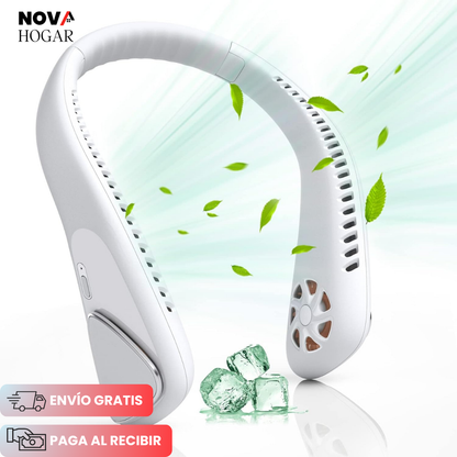 TurboFresh™ Ventilador de Cuello Portátil Recargable