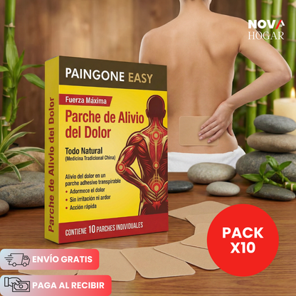 Paingone Easy™ Pack x10 Parches para alivio de Dolor