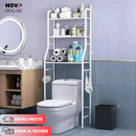 ComfortStack™ Organizador Vertical para Baño 3 Niveles